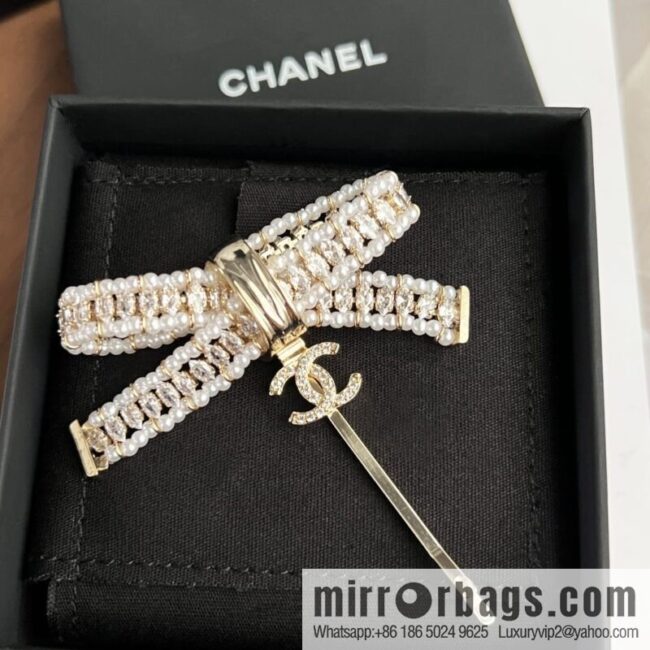 New ☑️ Chanel double c bow hairpin hairpin
