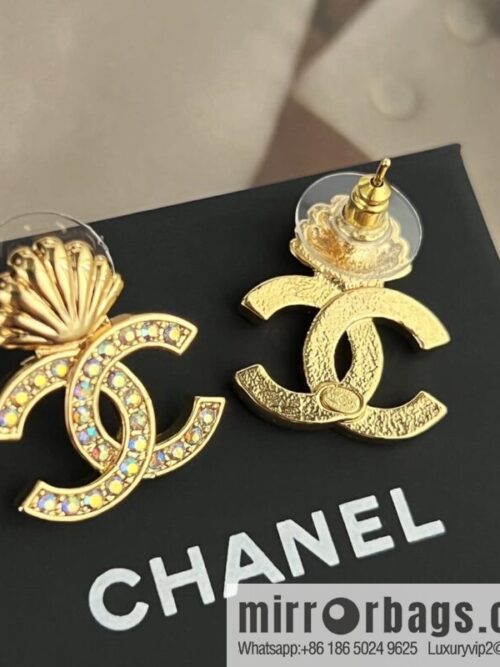 wsxc1669981767026_4-800x800ga433wuvtjc202341_20250709053835.jpg New ☑️ Chanel c1 double c gold shell stud earrings