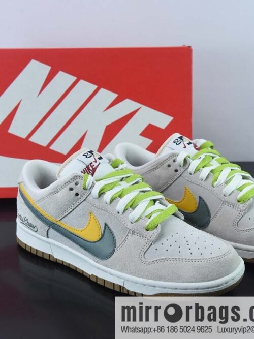 wsxc1670242551321_4-800x800qbkakyma53y43740_20250718025547.jpg Nk SB Dunk Low \"85\" green and yellow double hook SB low-top sports and leisure board shoes, item number: DO9457-111