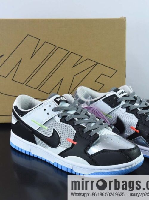 wsxc1670328461911_4-800x800purqljr00ll43432_20250718025149.jpg Nike SB Dunk Scrap Low \"Mismatch\" Stitching, Dunk Series Low Top Classic, Item Number: DN5381-001