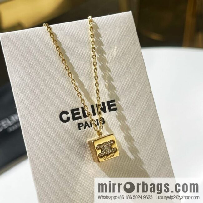 wsxc1670414967486_4-800x800vwhudu2fkzv202122_20250709053215.jpg Celine gold crystal cube necklace bracelet stud earrings