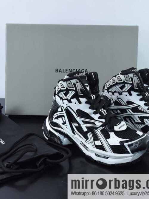 wsxc1670501853837_4-800x800q3f4zexkuvv41765_20250718022956.jpg Balenciaga Runner Hightop Balenciaga 7.0 High Top 22ss Latest color scheme Trendy Vintage casual shoes W3RH29010