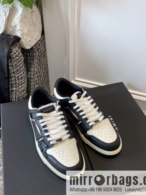 wsxc1671280342664_5-800x800ysbp5crom1w41060_20250718022142.jpg G03H4 AMIRI 21SS SKEL-TOP Bone Low Top