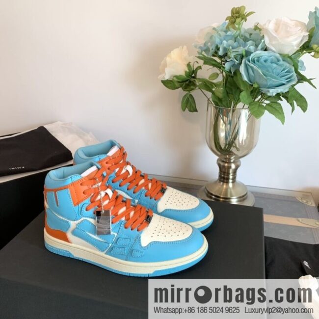 Handmade Unisex His & Hers high top bone shoes with double leather fit