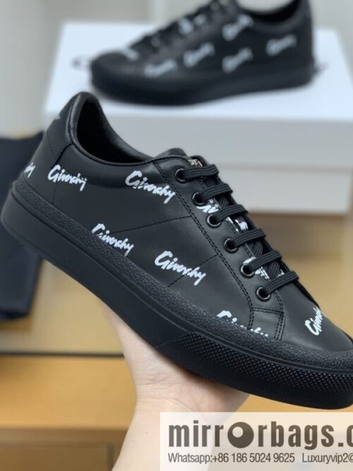 wsxc1672143787743_4-800x8002uaecx4syda38681_20250718015447.jpg GIVENCHY, made of leather, iconic love printed pattern new men\'s casual shoes