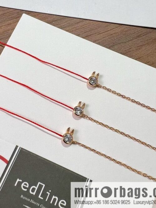 wsxc1673091258710_5-800x800ainv3fkej5d198156_20250709034332.jpg Redline French Year of the Rabbit Rabbit Single Diamond Red Rope bracelet Hand Rope