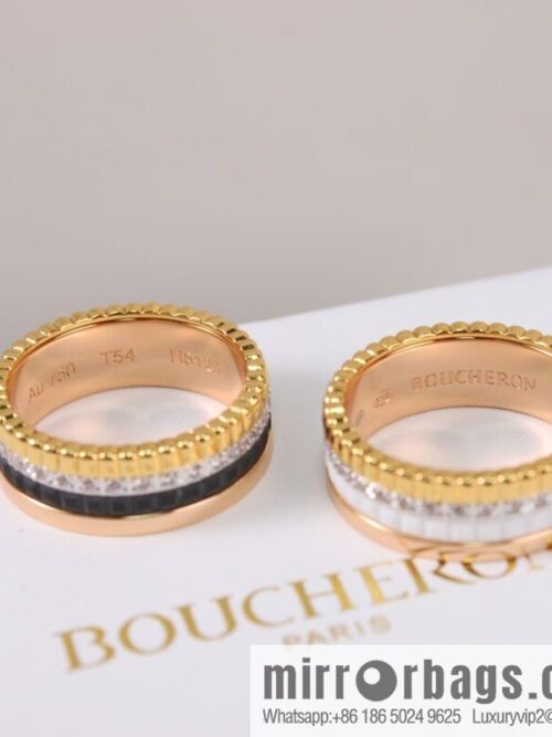 wsxc1673614390347_3-800x800axks3fgpth1197904_20250709033552.jpg New BOUCHERON/Boucheron Quatre Classique ring Luhan same style, ceramic ring