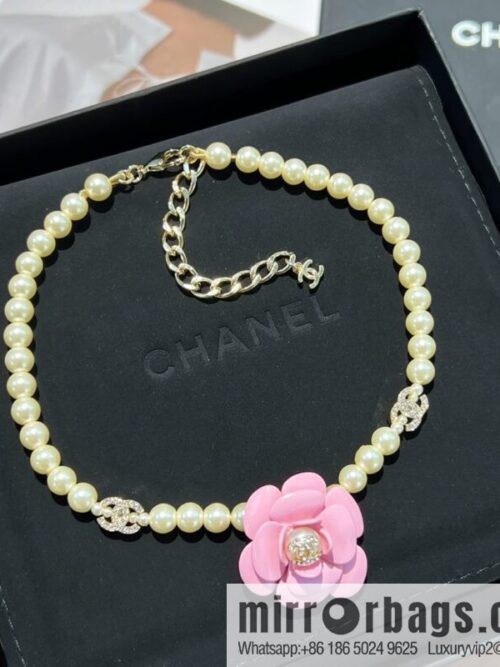 wsxc1675336321829_0-800x800cvefcw1xxog197871_20250709033448.jpg New ☑️ Chanel Double C Pink Camellia Pearl Necklace