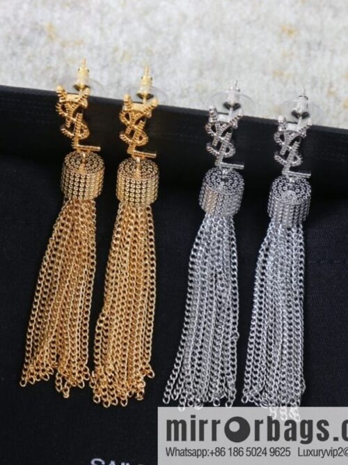 wsxc1676118060215_0-800x800kz2wdbhiyob194636_20250709015811.jpg Saint Laurent YSL fringed earrings