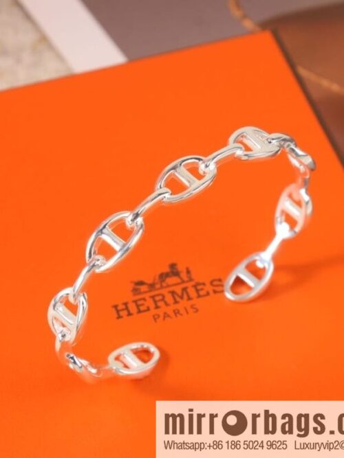 wsxc1676118083852_5-800x800b2x3fkqbfxe194581_20250709015626.jpg ❤️New ☑️ Hermès HERMES Pig Nose Opening Bracelet