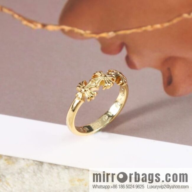 Classic explosion, Croxin gold cross ring