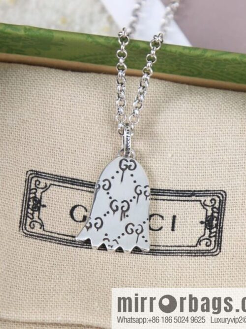 wsxc1676290925203_4-800x800wsorfxusg0r194468_20250709015245.jpg New Gucci Gucci Ghost 👻 necklace
