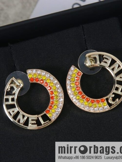 wsxc1676377619549_3-800x800z1nsk3ddd4s194369_20250709014923.jpg New ☑️ Chanel c2 double c colored diamond round stud earrings