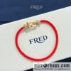 Fred red rope bracelet