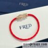 Fred red rope bracelet