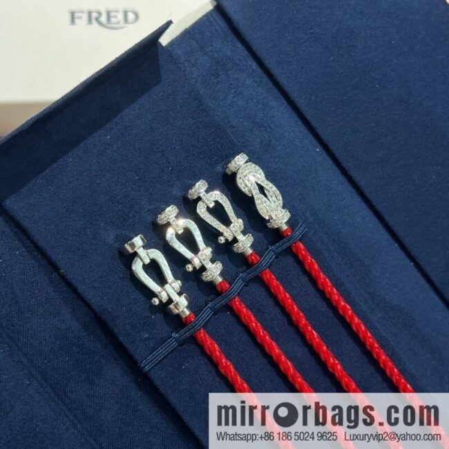 Fred red rope bracelet