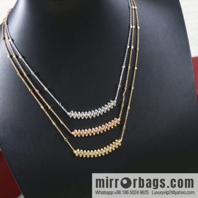 Cartier clash de Cartier bullet necklace