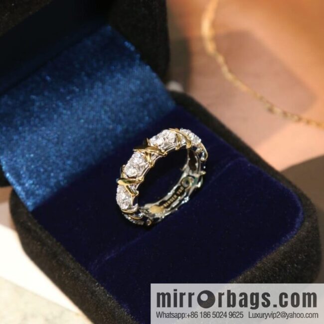 wsxc1677329008628_0-800x800jq5muiw34bw190850_20250709000302.jpg New ☑️ TIFFANY & Co. Tiffany & Co. Color separation cross ring