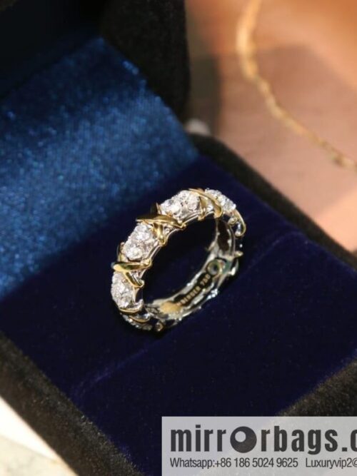 wsxc1677329008628_0-800x800jq5muiw34bw190850_20250709000302.jpg New ☑️ TIFFANY & Co. Tiffany & Co. Color separation cross ring