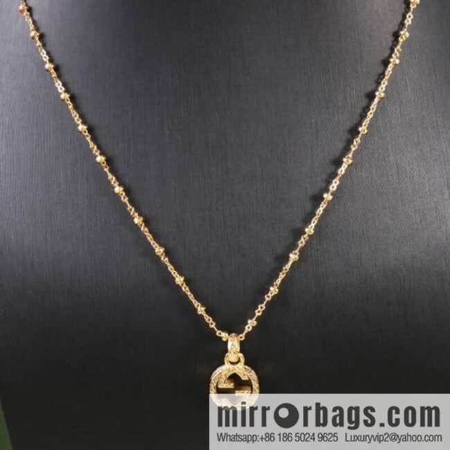 New Gucci gucci double G necklace