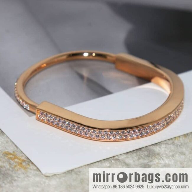 Tiffany Lock Full Drill, Half Drill, Spaced Drill, Glossy Lock Bracelet Bracelet