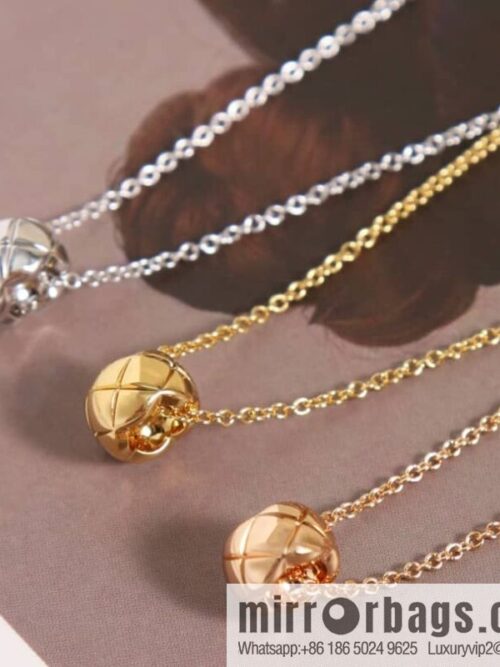 wsxc1678278440946_0-800x800443hgzeirww187539_20250708221729.jpg New ☑️ Chanel 2022 COCO CRUSH diamond small golden bean necklace
