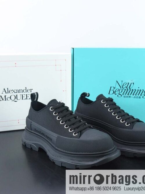 wsxc1678365169762_4-800x800kz1yt3swvca34239_20250716035853.jpg Alexander McQueen/Alexander McQueen muffin shoes platform heightening canvas shoes