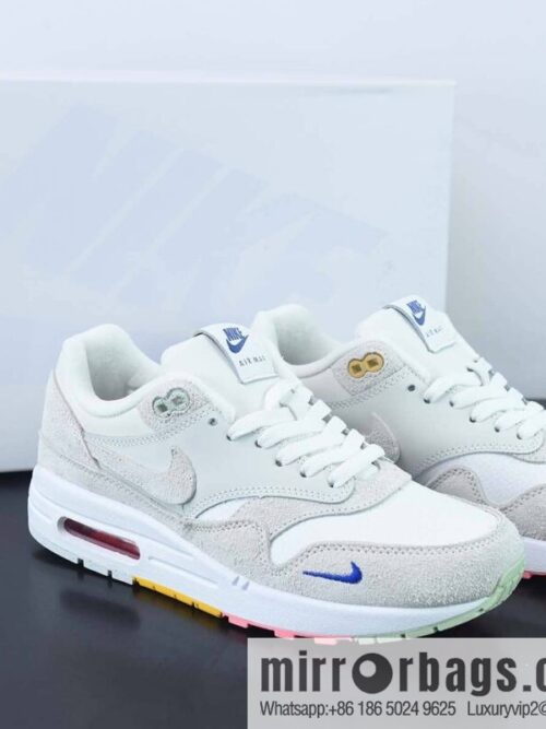 wsxc1678624177547_4-800x8003txjgtc3whx30859_20250716032959.jpg Air Max 1 Premium \"Pom Pom Polka Dot\" Original Vintage air unit Versatile casual sports jogging shoes \"Grey and white hairball\" Item number: FB4959-121