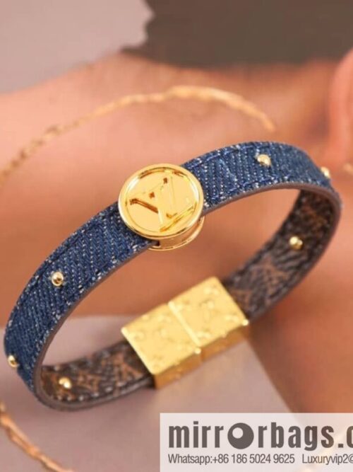 wsxc1678796759876_0-800x800rs1wch5krs2187140_20250708220554.jpg Louis Vuitton Double-sided denim monogram leather rope bracelet