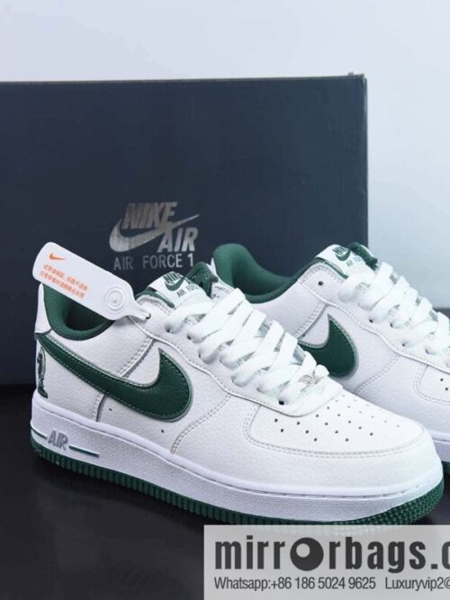 wsxc1679228999970_4-800x8002ku34ete0em30268_20250716032416.jpg Nk Air Force 1 \'07 Low \"Four Horsemen\" White and Green Knight, Air Force One low-top casual sneakers, item number: FB9128-100