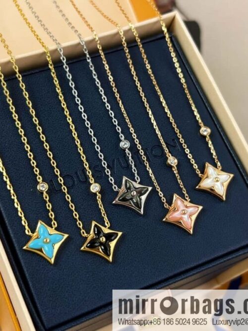 Louis Vuitton Louis Vuitton lv diamond fritillary necklace