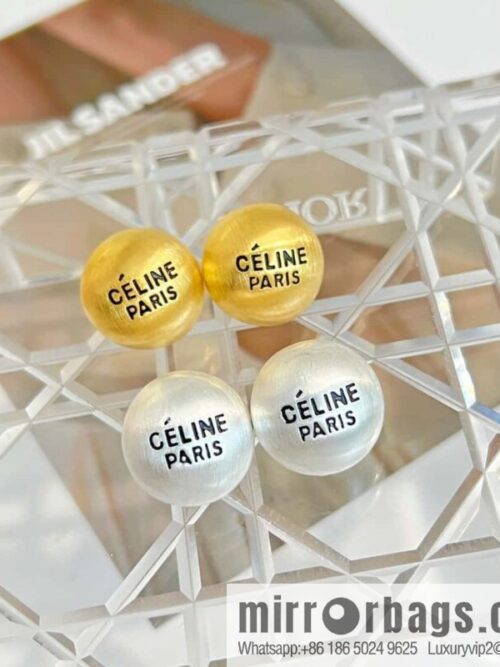 wsxc1679747117015_2-800x800k23pftf5fl5183143_20250708200944.jpg New ☑️ Celine round letter stud earrings