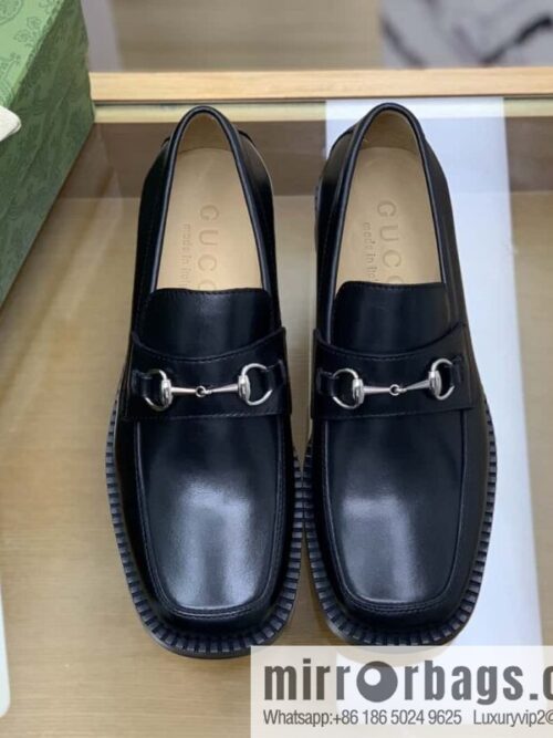 wsxc1679918673742_0-800x8004gutbasrala26419_20250716025052.jpg Gucci Gucci uses black smooth cow leather (fabric) carefully made men\'s loafers