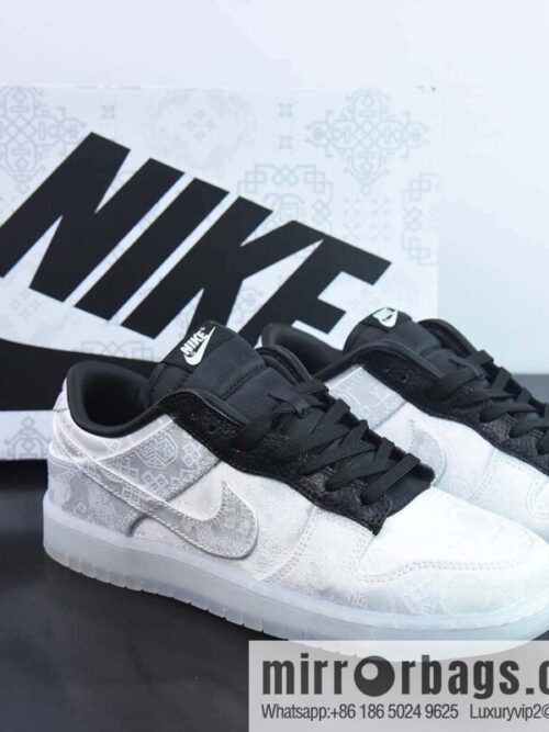 wsxc1680092420492_4-800x800ho3watd0rmu26154_20250716024832.jpg NK Dunk Low Hiroshi Fujiwara three-way joint white silk low-top sneakers item number: FN0315-110