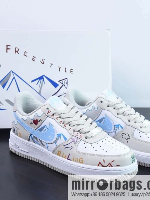 wsxc1680180196086_4-800x800h1lszpkbgik22852_20250716022050.jpg Nike Air Force 1 Low \'07 Snow Mountain color scheme Air Force No. 1 low-top casual board shoes, item number: CW2288-219