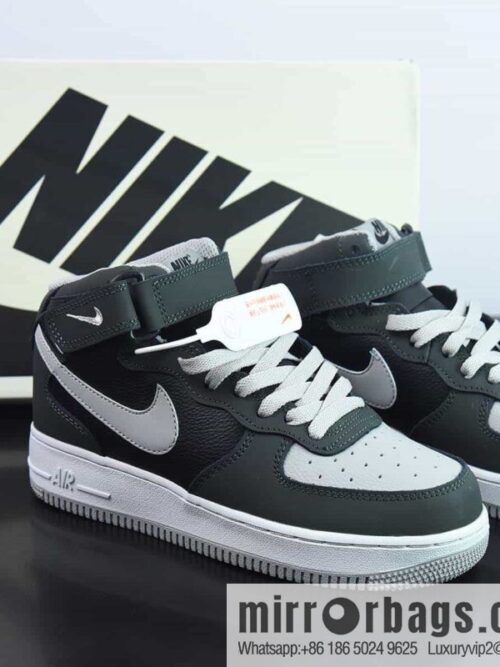 wsxc1681130947100_4-800x800npflquxgnlz18880_20250716014443.jpg Nk Air Force 1 \'07 Mid Shadow Grey, Air Force One Zhongbang Trendy Versatile Leisure Sports Board Shoes, Item Number: CW6817-067