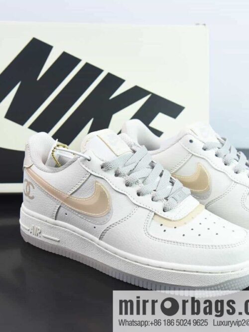 wsxc1681302224348_4-800x8002yy2ley4jhc18595_20250716014200.jpg LAP69001337 Air Force One Joint Luxury Brand - #Chanel #Chanel & Nike Air Force 1 Low Item Number: CW1574-807