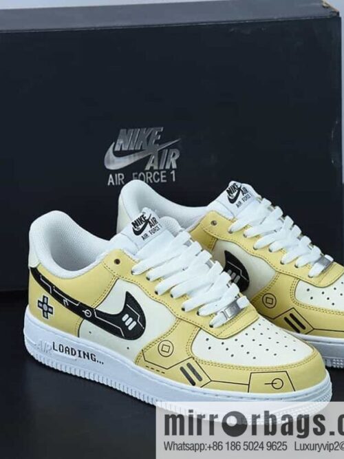 wsxc1681302227633_4-800x800phkg1b3ru4218573_20250716014149.jpg NK Air Force 1 Low PS5 video game black and white yellow, item number CW2288-113 Air Force One low-top versatile casual sports shoes