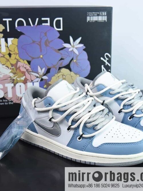 wsxc1681647247610_4-800x800s3wq1ejqln515051_20250716011011.jpg NK Air Jordan 1 Low \"Washed Denim\" Joe 1 Jordan 1st generation deconstructed strap style, low-top casual board shoes, item number: 553558 053