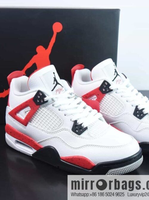 wsxc1681995111532_4-800x800hmpff0yveog14679_20250716010641.jpg Air Jordan 4 \"Red Cement\" White and red cement sneakers Item number: dh6927-161