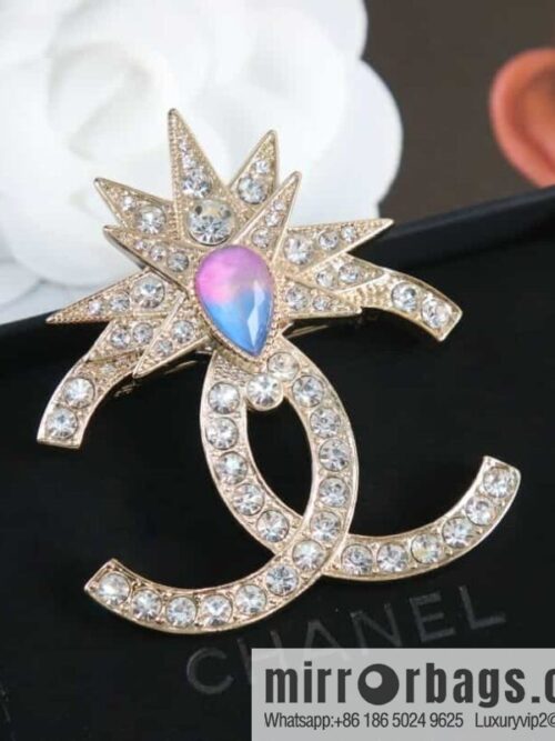 wsxc1682339095434_0-800x800cy1ffa4opt5176558_20250708162717.jpg New ☑️ Chanel Double C Full Diamond Double C Brooch