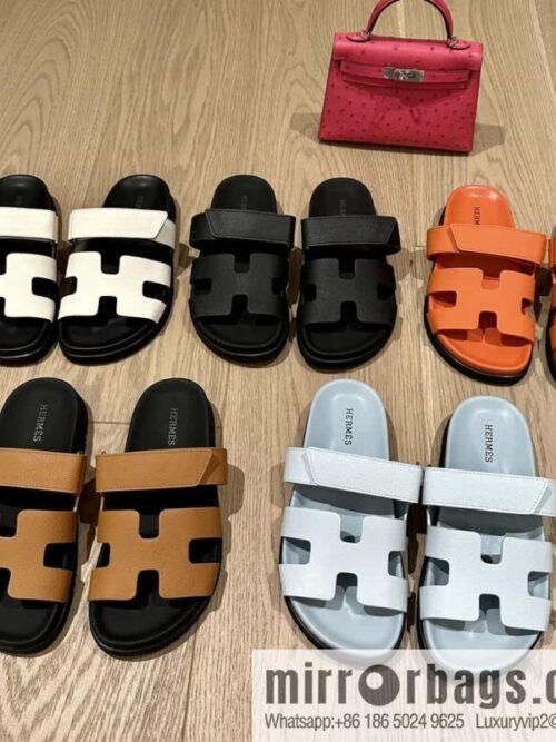 wsxc1682427009553_4-800x800pvi10b4fbqz11276_20250716003542.jpg Hermes Hermès imported Italian European original A ➕ leather outsole women\'s sandals