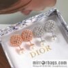 New ☑️ DIOR full diamond pearl stud earrings