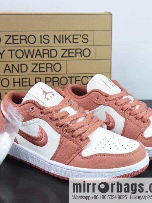 wsxc1684678515481_4-800x800eordpf3zk0b3475_20250715232508.jpg Air Jordan 1 low AJ1 Jordan 1 generation low-top basketball shoes/white powder embroidery 2023 new sale, item number: FN3722-801