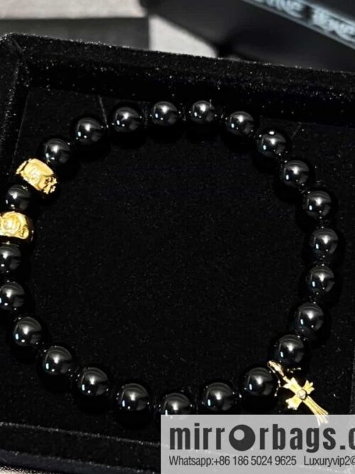 wsxc1685025168304_0-800x800f03gosozql4167841_20250705194202.jpg New Croxin Obsidian Beaded Bracelet