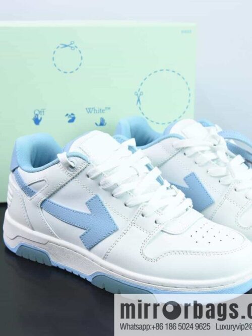wsxc1685371714436_4-800x800gvk3qtjzu4l2747_20250715231826.jpg OFF-WHITE Out Of Office series low-top Vintage versatile casual sports shoes \"leather (fabric) white North Carolina blue arrow\" OMIA189F22LEA0010156