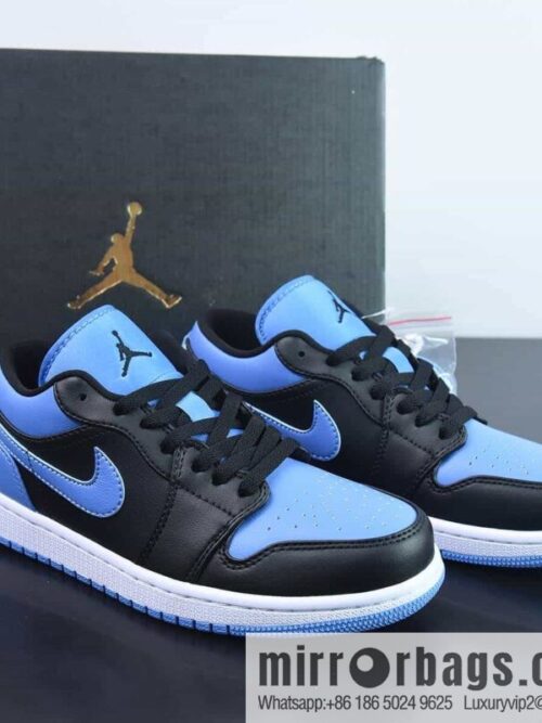 wsxc1686148858671_4-800x8001gkkwuo4agt208633_20250709082546.jpg NK Air Jordan 1 Low SE \"Black University Blue\" AJ1 Jordan Generation Low Top Classic Vintage Cultural Leisure Sports Basketball Shoes \"Black and Blue North Carolina Blue\" Item Number: 553558-041