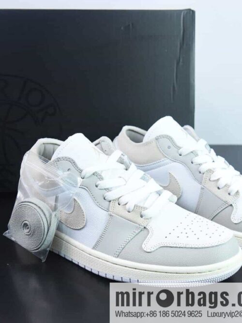 wsxc1686754496795_4-800x800z0slf03n0d4205240_20250709065456.jpg Air Jordan 1 Low AJ1 white gray low-top sneakers Part Number: DN1635 002