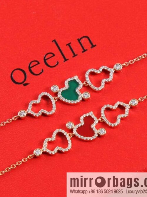 wsxc1687014072713_7-800x800kvwouupno2c163667_20250705173648.jpg Qeelin Unicorn Hollow Full Diamond Agate Malachite Bracelet