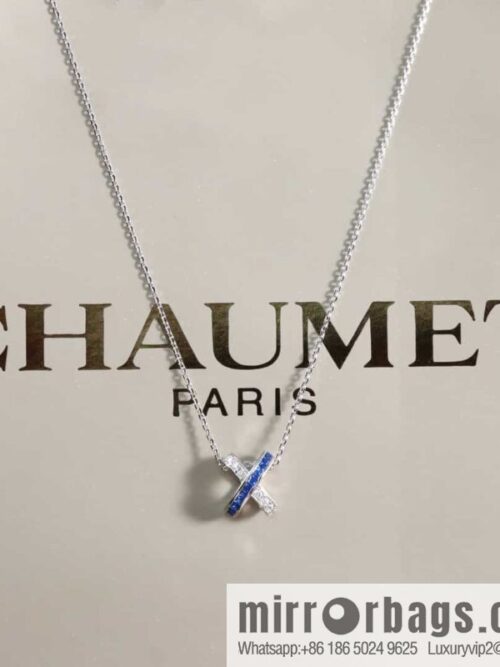 wsxc1687014093849_5-800x8005m0x40rqgh0163623_20250705173534.jpg Chaumet Paris CHAUMET Sapphire Cross \"X\" Necklace